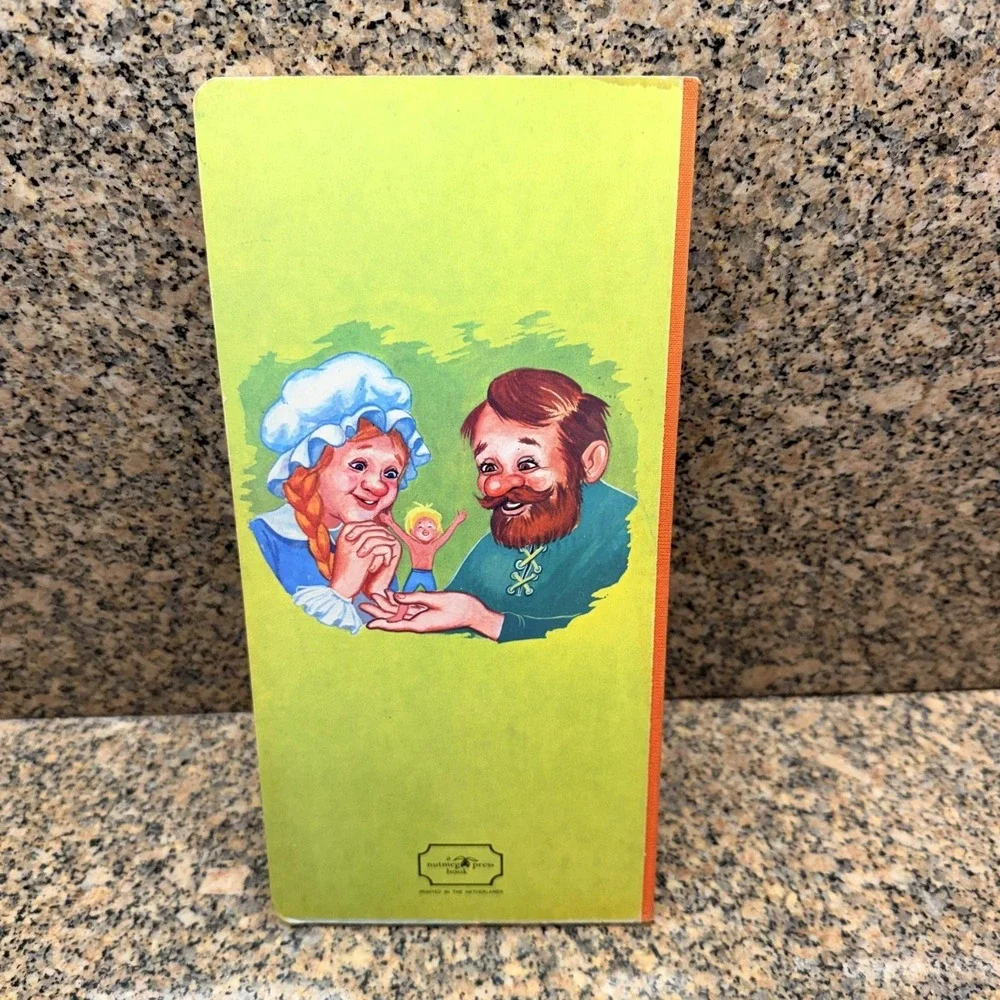 Vintage Tom Thumb Nutmeg Press Board Book Illustrated Alfredo Osorio Children